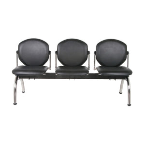 Waiting Area Bench - Padded 3 seats