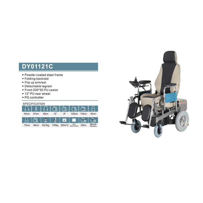 Wheelchair - Electric Recliner