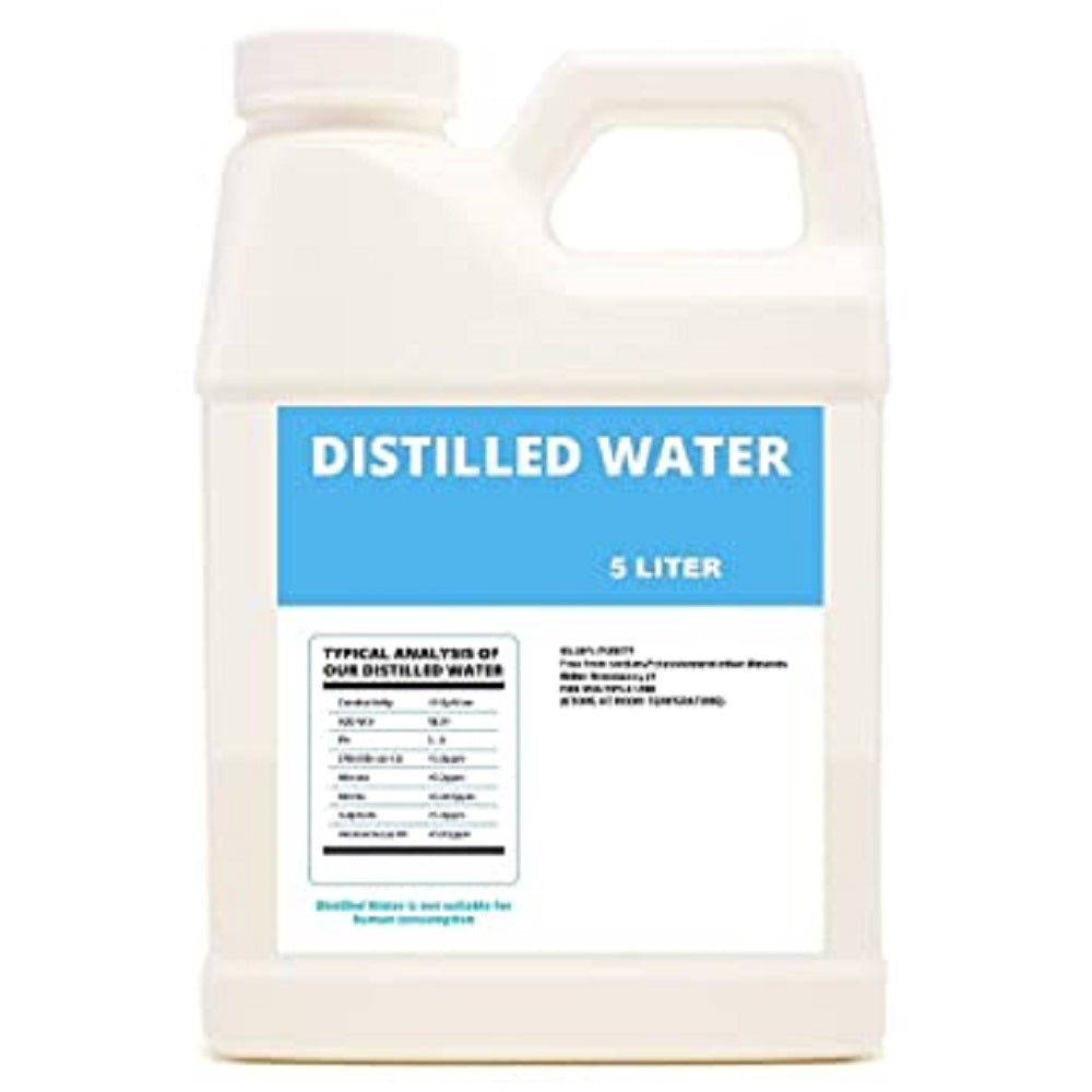 Distilled Water 5 Liters