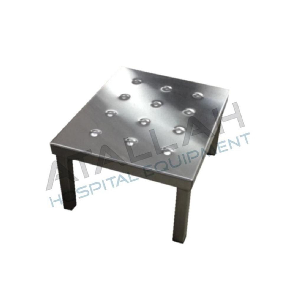 Foot Step - Single Embosed Surface Stainless Steel