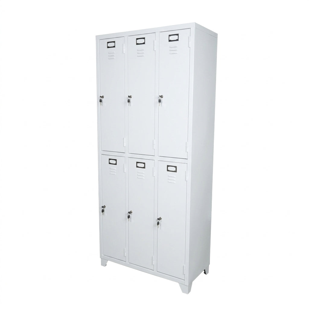 Lockers - 6 Panels / 2 Rows Male