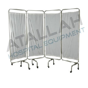 Bedside Screen - 4 Panels Powder Coated