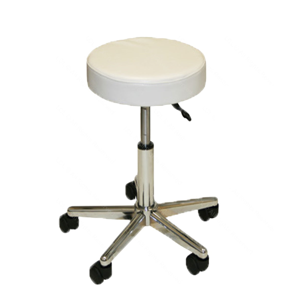 Stool Revolving Hydraulic Lift Chrome Base
