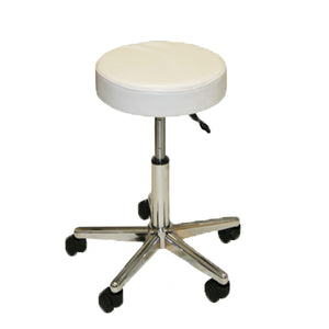 Stool Revolving Hydraulic Lift Chrome Base