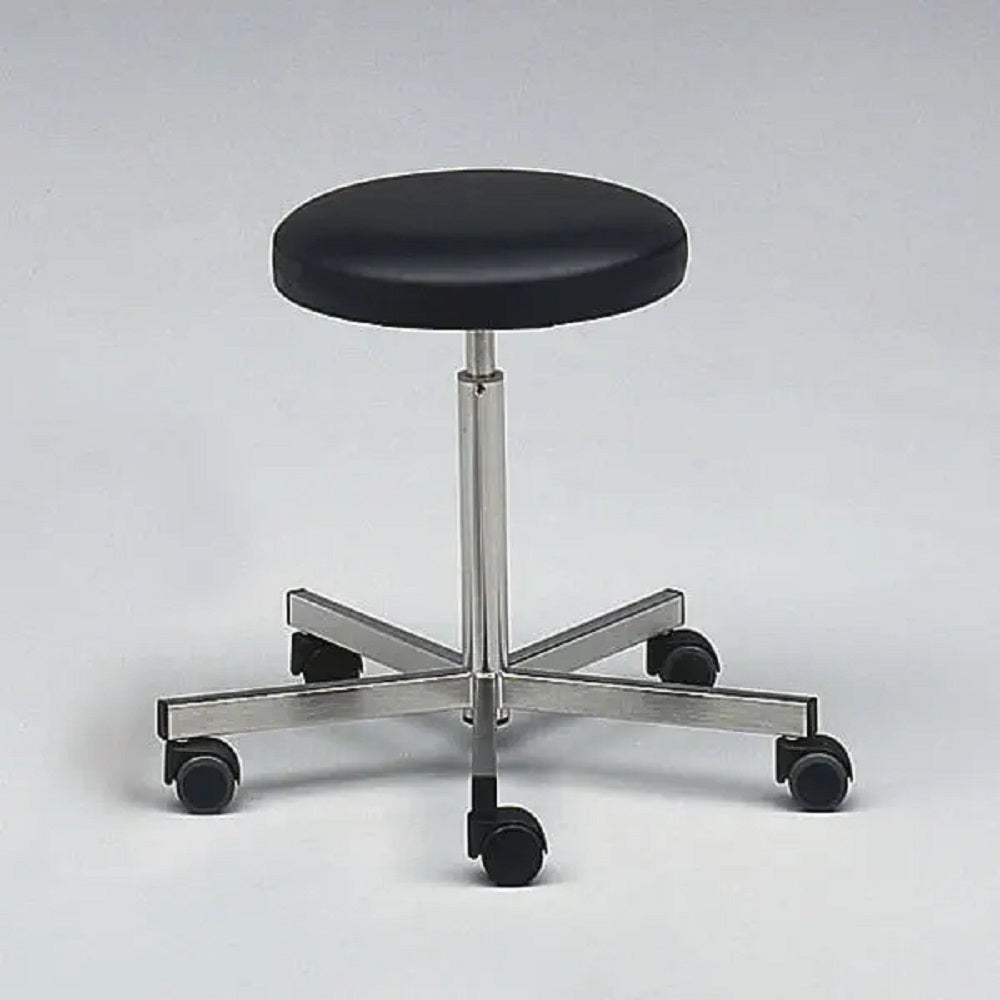 Stool Revolving Hydraulic Lift Stainless Steel Base