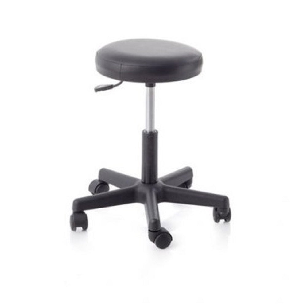 Stool Revolving Hydraulic Lift Black Base