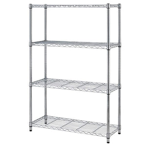 Storage Shelves Unit - Wire Stainless Steel