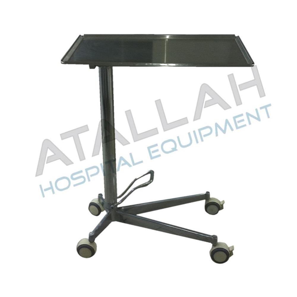 Surgery / Mayo Table - Hydraulic Foot operated