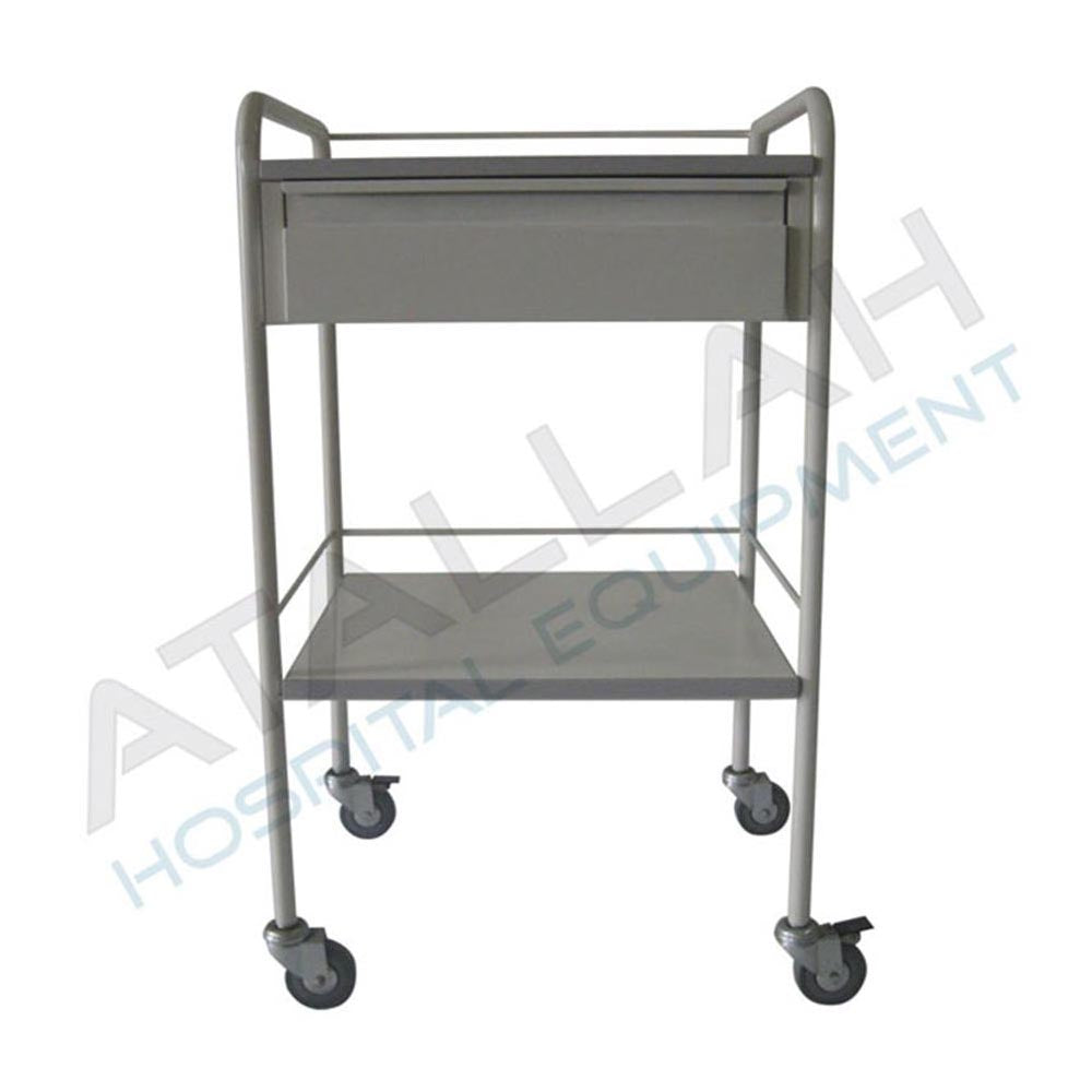Dressing / Medication Trolley - 1 Drawer Powder Coated