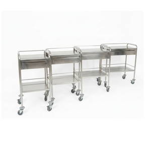 Dressing / Medication Trolley - 1 Drawer Stainless Steel