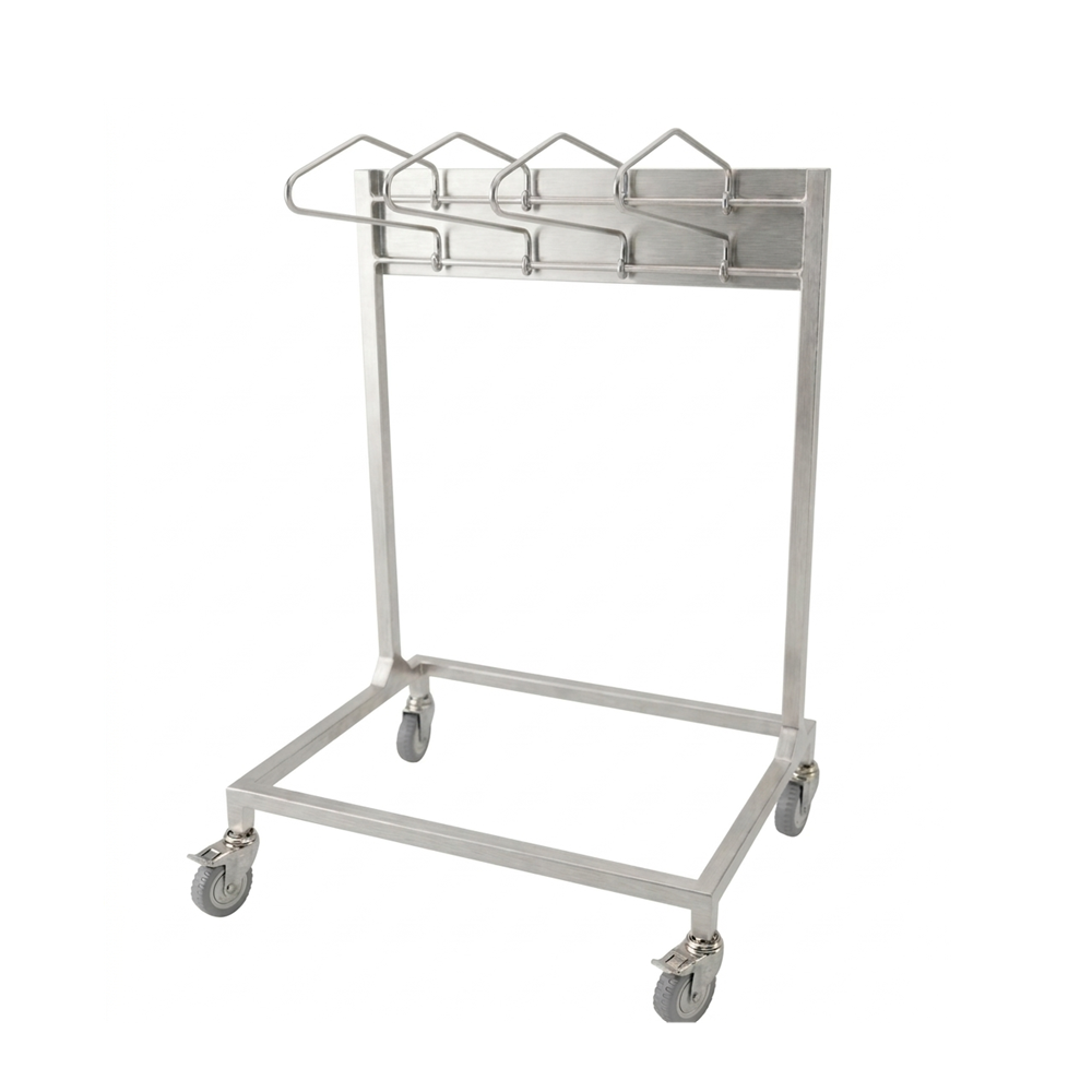 Lead Apron Rack - Mobile 4 Hooks