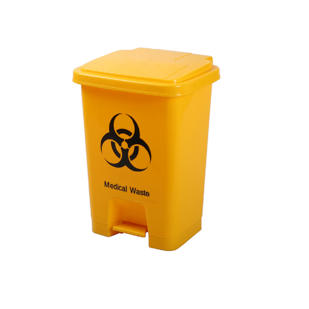 Bin Waste with Pedal - 20 liters Biohazard