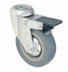 Castor/Wheel for Bed/Stretcher - 50/75/100 mm mold