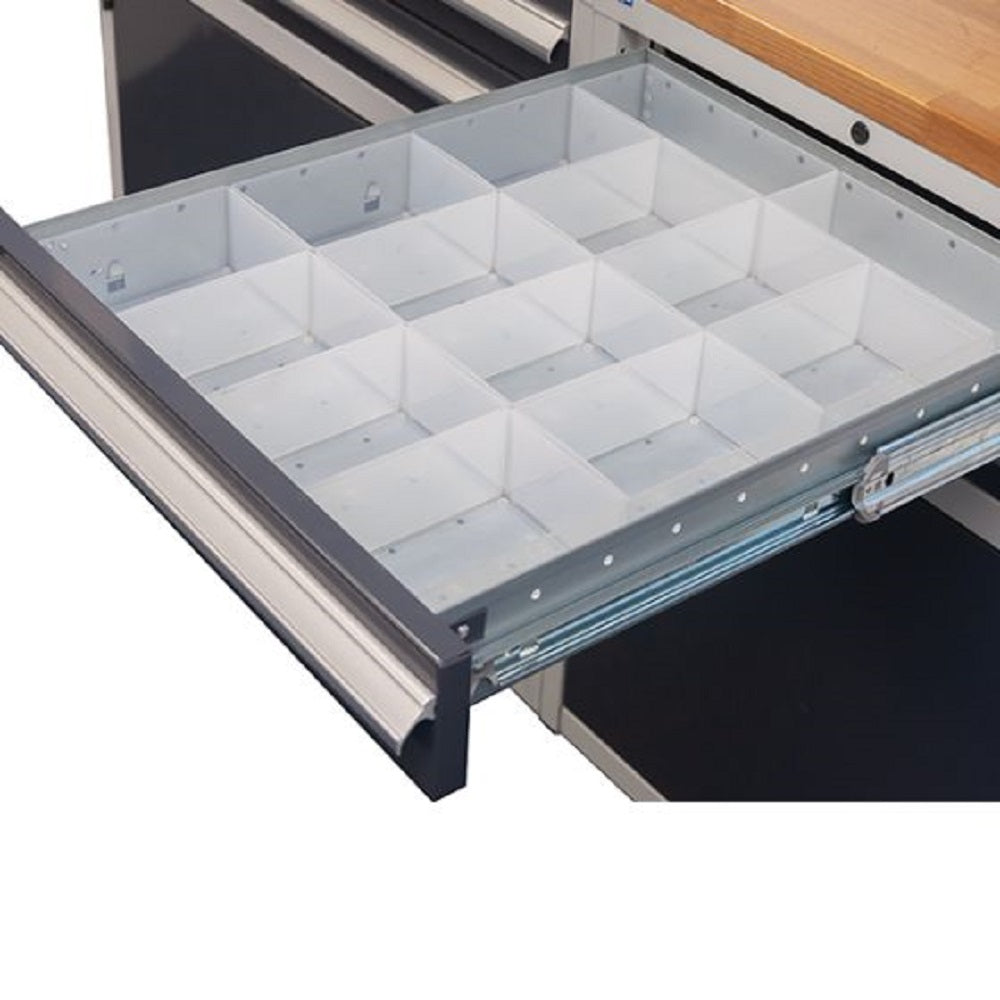 Drawer partitioning - Stainless Steel / Plexi Glass