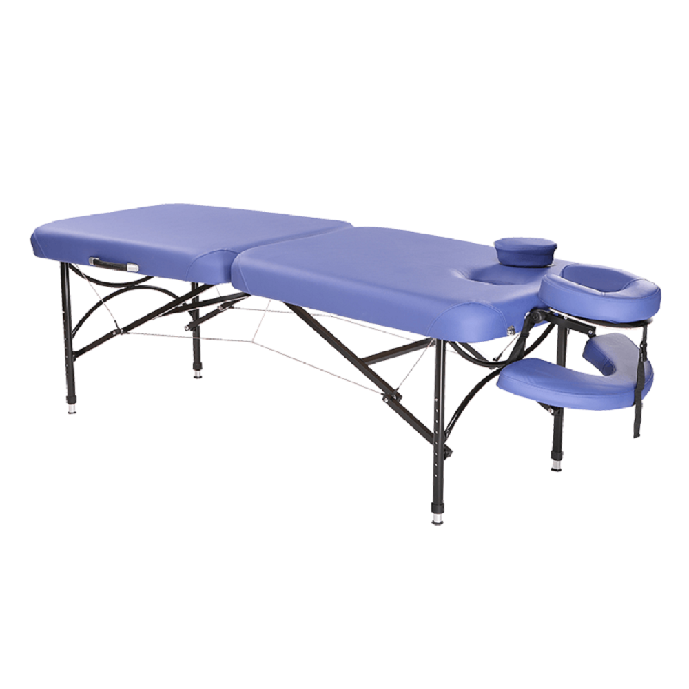 Massage Table - Portable Aluminum Black