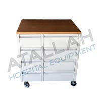 Mobile Pedestal - Metal 8 Drawers