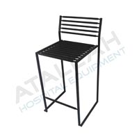 Visitor Chair - Metal seat