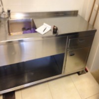 Custom Made Sink Cabinet