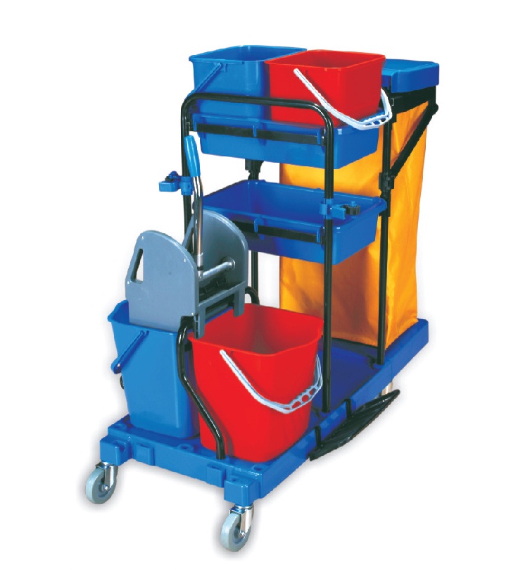 Janitor Cart - Fully Equipped