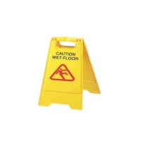 A - Shape Caution Sign