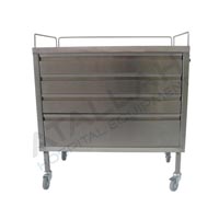 Crash Cart - 4 drawers