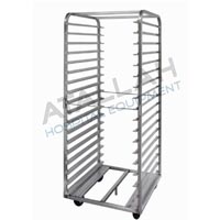 Meal Distribution Trolley - Open with Shelves