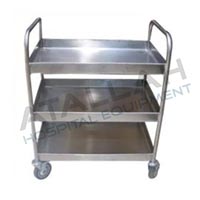 Instrument Trolley - 3 shelves 90W x 50D cm